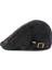Siyah Moda Erkek Gazeteci Kap Pamuk Bereliler Casquette Şapkalar Erkekler Içın Eşlikler Eş Şapkası Gorras Planas Ayarlanabilir Kapaklar (Yurt Dışından) 3