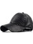 Siyah Deri Ilkbahar Yaz Unisex Beyzbol Şapkaları Erkekler Içın Yeni Mektup Kap Retro Rahat Pamuklu Casquette Streetwear Snapback Şapka Kemik (Yurt Dışından) 1