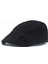 Siyah Katı Bere Kap Yaz Şapkaları Kadın Erkek Siperliğı Sunhat Gorras Planas Düz Kapaklar Ayarlanabilir Bereler (Yurt Dışından) 1