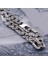 TS001387 - 316 L Desenli 11 mm Genişlik Paslanmaz Çelik Erkek Bileklik 1