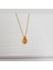 TS001438 - Majestik Topaz Orijinal Swarovsky Paslanmaz Çelik Kadın Kolye 1