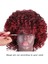 Siyah Kadınlar Içın Kafa Bandı Sentetik Peruk Afro Kinky Kıvırcık Peruk Kısa Kabarık Siyah Peruk Lük Kullanım Içın Isıya Dayanıklı Saç(Yurt Dışından) 2
