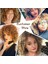 Sentetik Kısa Saç Afro Kinky Kıvırcık Kadınlar Içın Peruk Siyah Saç Sıcaklık Elyaf Karışık Kahverengi ve Sarışın Renk 2