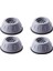 Çamaşır Makinesi Anti-Titreşim Pedi Gürültü Önleyici Kaymaz 4 cm Titreşim Engelleyici 4'lü Set 1