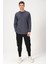 Bisiklet Yaka Garnili Sweatshirt (E21-72300) 1