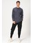 Bisiklet Yaka Garnili Sweatshirt (E21-72300) 2