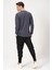 Bisiklet Yaka Garnili Sweatshirt (E21-72300) 4