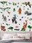 Safari Animal World Mega Set Duvar Çıkartmaları 1