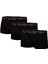 Tommy Hılfıger Erkek 3 Lü Boxer 1U87903841-990 1