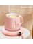 USB Elektrikli Kupası Isıtıcı Coaster 55 ° C Otomatik On / Off Pembe Için Sabit Sıcak Mat (Yurt Dışından) 5