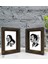 Gift Müslüm Baba Tasarımlı Dekoratif 2'li Doğal Masif Ahşap Çerçeve 15X20CM-2 1