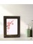 Gift Banyo Dekoratif Doğal Masif Ahşap Çerçeve 15X20CM-11 2