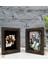 Gift Erkin Baba Tasarımlı Dekoratif 2'li Doğal Masif Ahşap Çerçeve 15X20CM-1 1