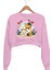 Tasarım Kadın Crop Sweatshirt 1