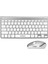 KB-BT72 Elite Silver Metalik Bluetooth Kablosuz Q Klavye + Mouse Set 6