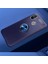 - Xiaomi Redmi Note 7 - Kılıf Yüzüklü Karbon Ravel Silikon Kapak - Mavi 1