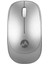 KB-BT72 Elite Silver Metalik Bluetooth Kablosuz Q Klavye + Mouse Set 3