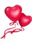 10 Lu Kırmızı Kalp Şekilli Balon 1
