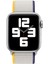 Apple Watch Seri 10 46MM, Seri 9/8/7/6/SE/5/4/3 Spor Loop Kordon 45MM 44MM 42MM Uyumlu Deniz Tuzu Sarı 3