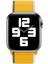 Apple Watch Seri 10 46MM, Seri 9/8/7/6/SE/5/4/3 Spor Loop Kordon 45MM 44MM 42MM Uyumlu Ayçiçeği Sarı 3
