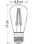 LED Ampul 6W Dimlenebilir Rustik CT-4313 Amber Renk 1