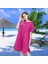 Mikrofiber Sörf Panço Değişen Robe Wetsuit Yumuşak Yüzmek Için Plum Mor (Yurt Dışından) 3