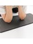 60X25 cm Kaymaz Yoga Mat Diz Pad Egzersiz Tahta Pilates Seyahat Zemin Siyah (Yurt Dışından) 2