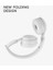 Kablosuz Bluetooth Kulaklık Başa Takılan Ios Android Evrensel Yeni Macarons Oyun Kablosuz Kulaklık Binaural Katlanabilir Bluetooth Tipi Kart Takılabilir Kablo Beyaz (Yurt Dışından) 3