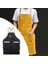 Tuval Önlük Üniforma Unisex Doğrama Sanatçı Pişirme Pişirme Salonu Garaj Sarı (Yurt Dışından) 5
