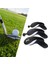 Golf Kulübü Başkanı Değiştirilebilir Örgü Boy Uzun Boyun Woods Siyah Kapakları 2