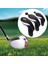 Golf Kulübü Başkanı Değiştirilebilir Örgü Boy Uzun Boyun Woods Siyah Kapakları 4
