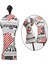 Golf Ahşap Kafa Kapak Kaymaz Headcover Koruyucu Guard Golf Kulübü Headcover Yıldız Stripes Ut 5
