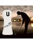 Golf Kafa Sürücü Fairway Ahşap Atıcı Kol Hibrid Kapak / Numara Etiketi Beyaz Ut 27.5x 10 cm 3