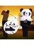 Panda Golf Kulübü Headcover Koruyucu Hayvan Kafa Kapak Koruyucu Unisex 4