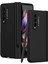 Samsung Galaxy Z Fold 3 5g Için Menteşe Koruması Ekran Koruyuculu Sert Pc Kapağı Tam Gövde Koruyucu Kılıfı Siyah (Yurt Dışından) 1