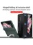 Samsung Galaxy Z Fold 3 5g Için Manyetik Menteşe, Ultra Ince Sert Pc Tampon Her Şey Dahil Manyetik Emme Kılıfı Gri (Yurt Dışından) 2