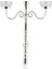 Gussi Metal Şamdan 17X80 cm AK.HR0017 3