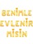 Partipan Benimle Evlenirmisin Gold Folyo Balon 40 cm 1