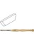 818202 Hss Ahşap Torna Bıçağı Eğri Iskarpela Ağız 18X150 mm 2