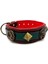 Haki Özel Tasarım Deri Köpek Tasması 48-63CM 3