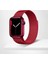 Apple Watch 7 41MM Uyumlu Krd-01 Metal Kordon Dayanıklı Tel Örgü Tasarım 1