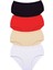 4 Adet Tutku Kadın Yüksek Bel Bato Kalın Lastik Külot S12 1
