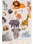Sevimli Hayvanlar Çocuk Odası Duvar Sticker 1