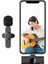 HK-200A Type-C Uyumlu Wireless Youtuber Kablosuz Yaka Mikrofonu 3