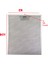 Icanpares Arçelik Uyumlu En 25 cm Boy 30 cm - Tek Tırnaklı - Arka Tırnak 10,2 cm Aspiratör Davlumbaz Filtresi 2