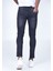 Erkek Skınnyfıt Bilek Boy Kot Pantolon K1401 - Füme 4