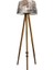 Round Leg Tripod Lambader Abajur Avize Aydınlatma Ahşap Naturel Ağaç Country Dekor Lamba Aplik Masif Doğal 1