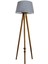 Round Leg Tripod Lambader Abajur Avize Aydınlatma Ahşap Naturel Ağaç Country Dekor Lamba Aplik Masif Doğal 1