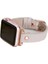 Apple Watch Uyumlu 38 40 41 mm Kadın Deri Kordon Slim - Bej 1