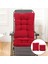 Sallanan Sandalyeık 2şak Pedlerı/açık Ev Bahçesi Kırmızı (Yurt Dışından) 5
